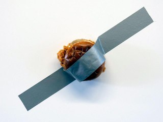 Popeyes Duct-Taped a Chicken Sandwich to a Canvas and It's Priced at $120,003.99