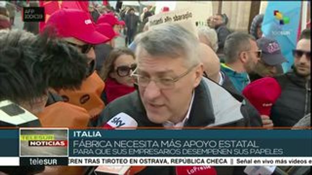 Italia: sindicatos se movilizan contra despidos en siderúrgica Ex-Ilva