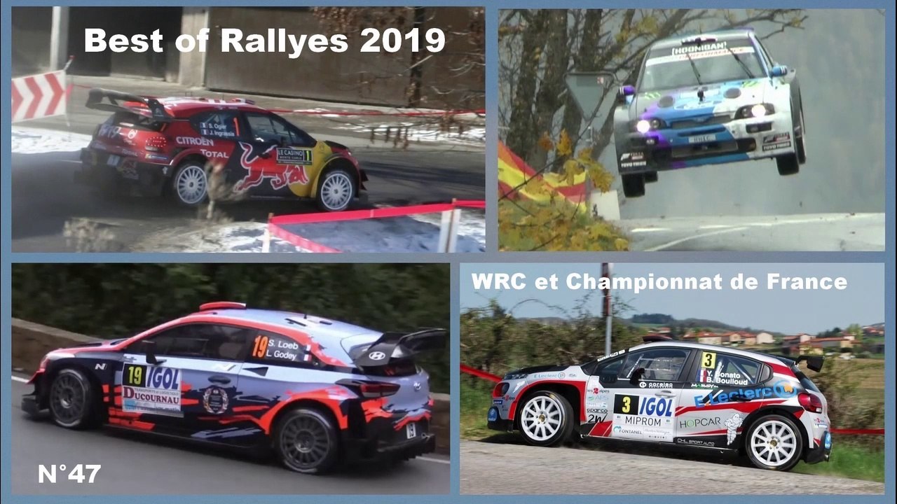Best of Rallyes Championnat de France et WRC 2019
