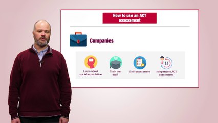 11. How to use an ACT assessment: companies, investors and policy makers
