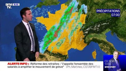 La météo pour ce jeudi 12 décembre 2019
