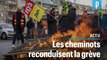 Retraites : les cheminots de gare de Lyon reconduisent la grève