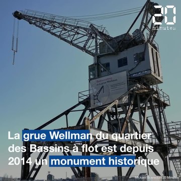 Bordeaux: La restauration de la grue Wellman servira à laisser une trace du passé portuaire de la ville