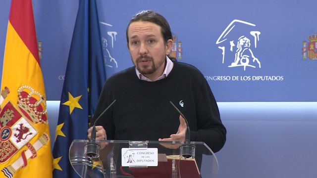 Iglesias transmite al Rey su optimismo por la marcha de las negociaciones