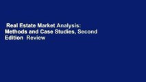 Real Estate Market Analysis: Methods and Case Studies, Second Edition  Review
