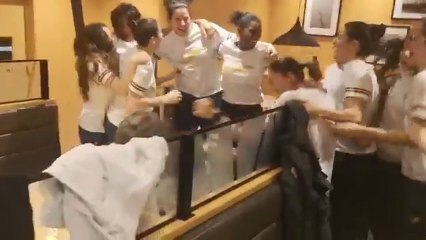 Las Guerreras celebran su pase a semifinales