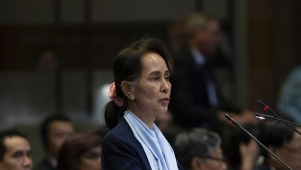 Aung San Suu Kyi defends Myanmar against genocide allegations