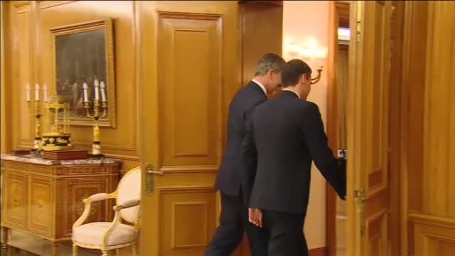 El rey recibe a Sánchez dentro de la ronda de contactos