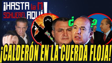 QUE CALDERÓN NO SABÍA NADA DE GARCÍA LUNA NADIE SE LO CREE Y MERECE PAGAR POR LO QUE HIZO