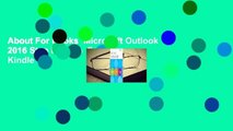 About For Books  Microsoft Outlook 2016 Step by Step  For Kindle