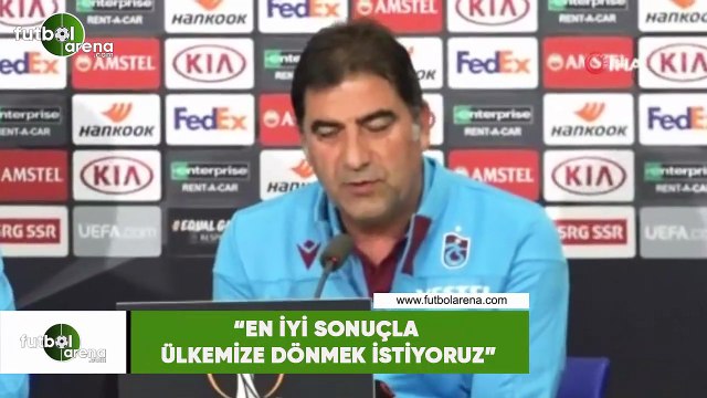 Ünal Karaman: En iyi sonuçla ülkemize dönmek istiyoruz