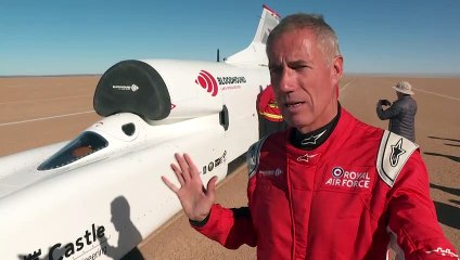 Revving up to a new land speed record in South Africa's Kalahari desert