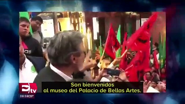 Pintura de Zapata provoca trifulca en Bellas Artes entre campesinos y comunidad LGBT