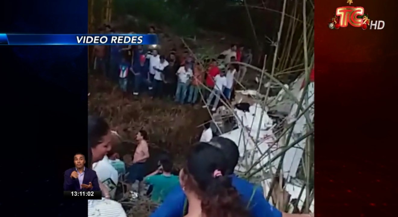 Último informe sobre el impacto de una avioneta en la provincia de Los Ríos