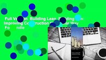 Full Version  Building Lean, Building Bim: Improving Construction the Tidhar Way  For Kindle