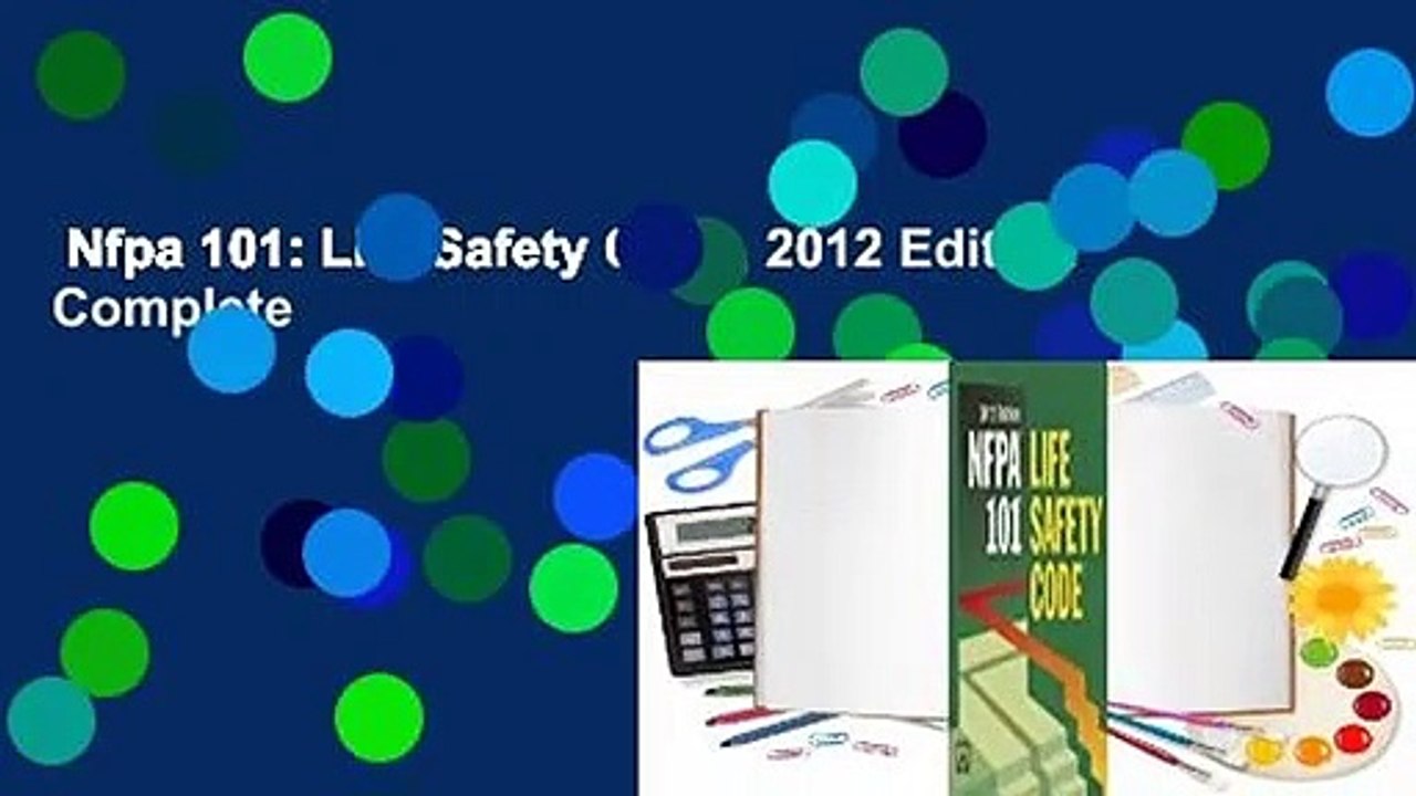 Nfpa 101: Life Safety Code, 2012 Edition Complete
