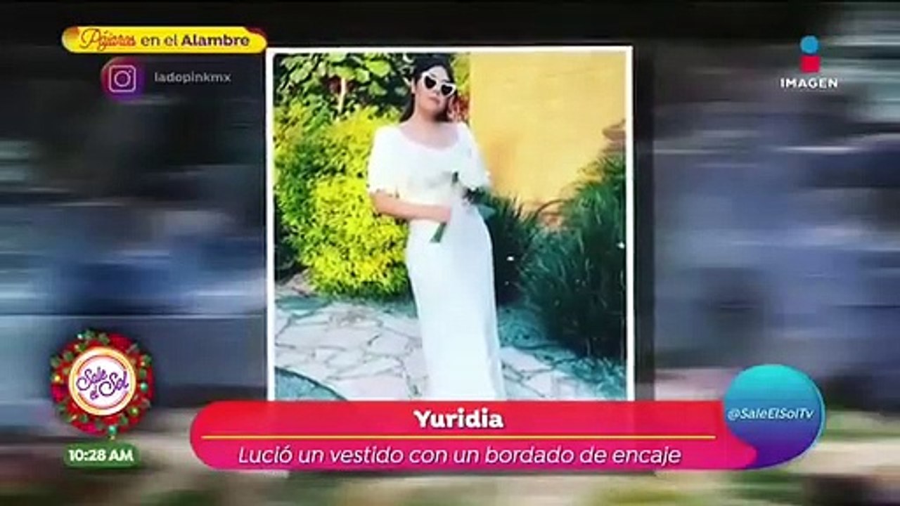 ¡Yuridia se casó el fin de semana con Matías Aranda!