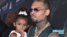 Chris Brown Welcomes His Second Baby With Ammika Harris | Billboard News