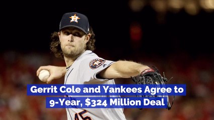 Gerrit Cole Signs Nine Year Deal