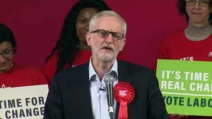 Corbyn: Clearest choice in the election in British history