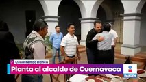 ¡Cuauhtémoc Blanco deja plantado al alcalde de Cuernavaca!