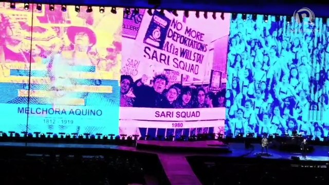 U2 dedicates 'Ultra Violet' to Maria Ressa, PH women