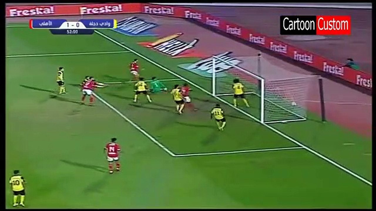 ملخص مباراة الأهلي و وادي دجلة 3 0تألق رمضان صبحي مباراة قوية HD