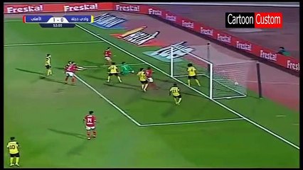 ملخص مباراة الأهلي و وادي دجلة 3 0تألق رمضان صبحي مباراة قوية HD