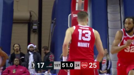 Trey Mourning Posts 11 points & 10 rebounds vs. Memphis Hustle