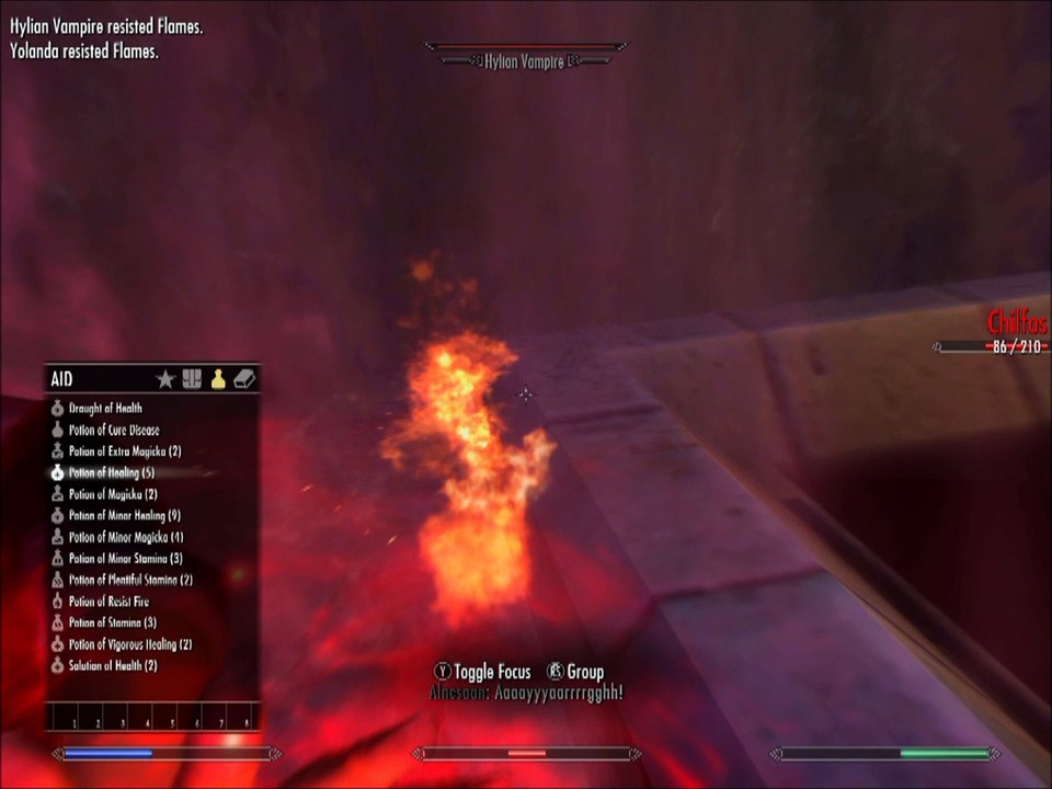 The Elder Scrolls V (Modded Skyrim 200+ mods: {Relics of Hyrule} Haafingar Secret Grotto