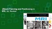 [Read] Planning and Positioning in MRI, 1e  Review