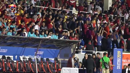 Thầy Park được học trò tung lên trời, U22 Việt Nam ăn mừng vô địch SEA Games 30 đầy cảm xúc