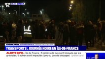 Transports: cinq dépôts de bus sont bloqués par les grévistes en Île-de-France, cinq autres sont impactés