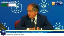رئيس الإتحاد الفرنسي لكرة القدم: الإستقرار السياسي في الجزائر شرط مهم لتنظيم ودية ضد الخضر