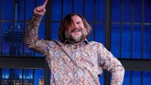 Jack Black Delivers the Best Entrance in Late Night History
