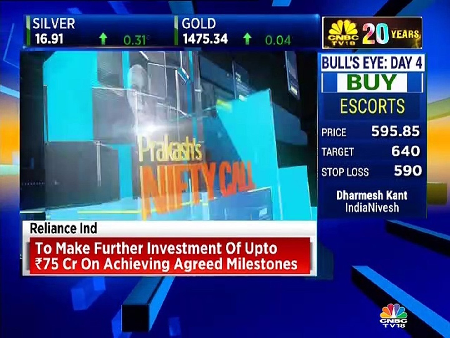 Prakash Gaba stock recommendations