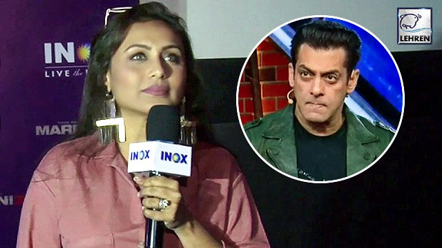 I am Salman Khan's Senior, Says Rani Mukerjee | Mardaani 2 | Dabangg 3
