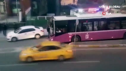 Hatalı parka vatandaş el attı!