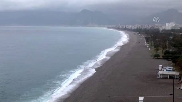 Meteorolojiden Antalya için yapılan kırmızı kodlu uyarı