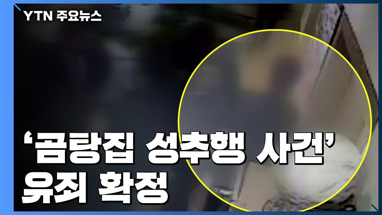 '곰탕집 성추행 사건' 유죄 확정...대법 "강제추행 판단 맞다" / YTN