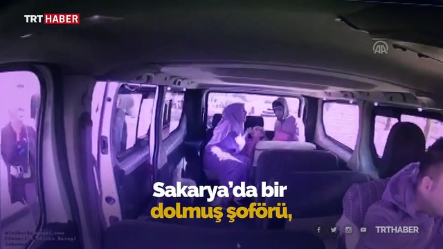 Sakarya'da boğazına şeker kaçan çocuğu dolmuş şoförü hastaneye yetiştirdi