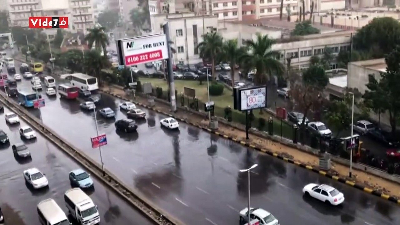 أمطار غزيرة على أنحاء الجمهورية وانخفاض درجات الحرارة