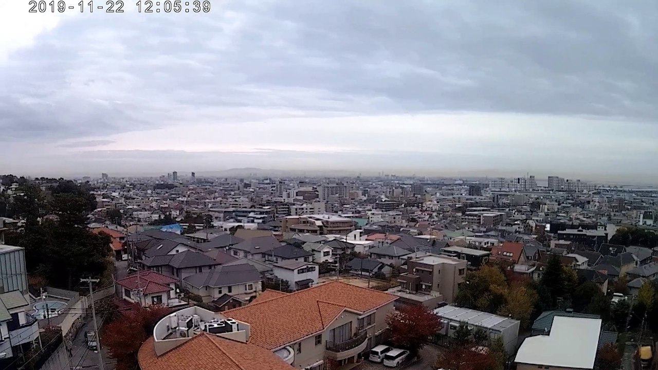 【Japanese landscape 7 】An action camera was attached to the crane truck to shoot the scenery at a high place.　Paysage japonais　Japanische Landschaft　Paesaggio giapponese　Paisaje japones　Japans landschap　Японский пейзаж　日本風景
