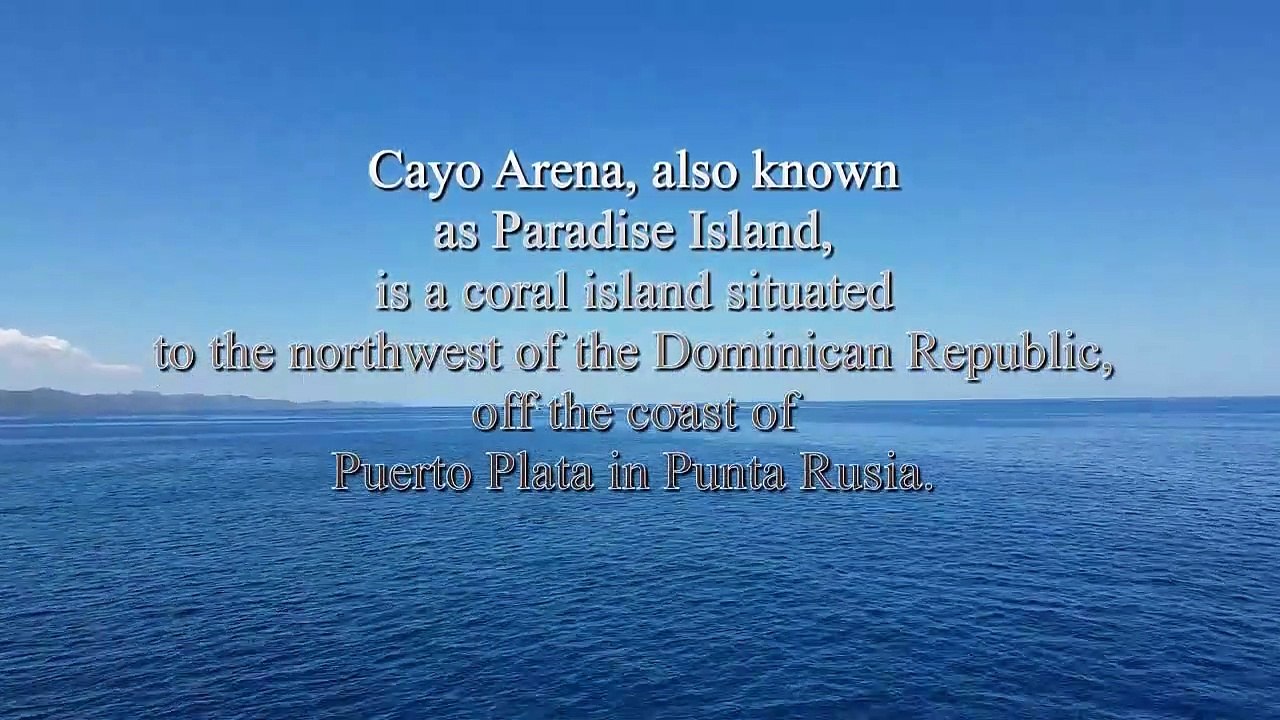 Île paradisiaque. Cayo Arena. Punta Rucia. Puerto Plata. République Dominicaine