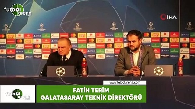 Fatih Terim: Bahane gösterme gibi bir durum yok, hata varsa benimdir