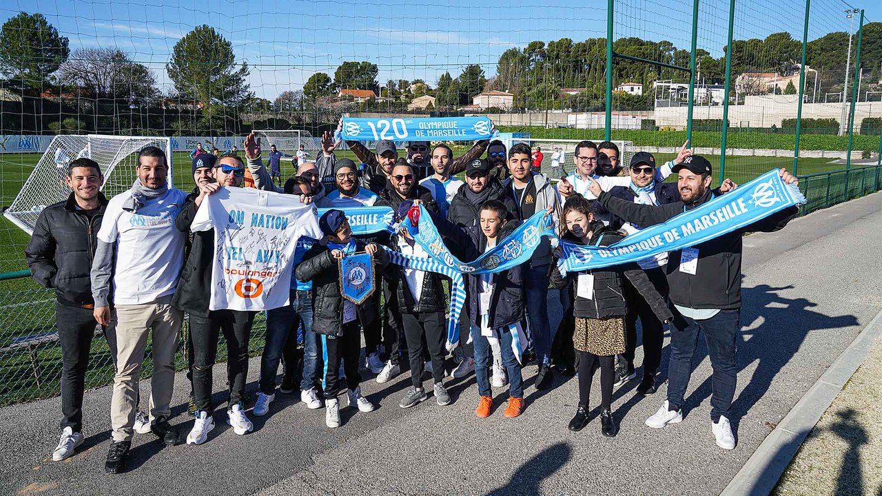 OM Nation Tel Aviv en visite à Marseille