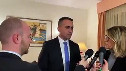Di Maio - Ho risposto a qualche domanda dei giornalisti in merito al Mes (11.12.)