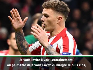 Groupe D - Simeone : "Trippier est notre meilleur tireur de penalties"