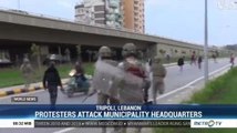 Angry Protesters Attack Lebanese City's Municipality