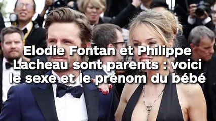 Élodie Fontan et Philippe Lacheau sont parents : découvrez le prénom de l'enfant !